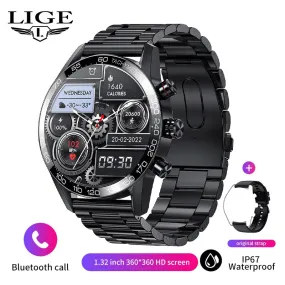 Men's AMOLED HD Screen Watch Smart Bluetooth Calling Sports Smartwatch | BW0408