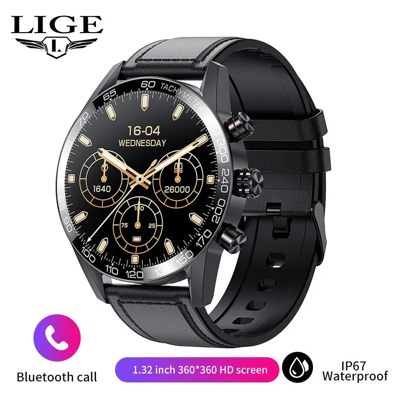 Men's AMOLED HD Screen Watch Smart Bluetooth Calling Sports Smartwatch | BW0408