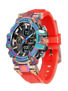 Men'S Colorful Outdoor Led Digital Watch