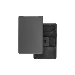 Men's Groove Life Wallet GO Gunmetal with Black Leather Sleeve