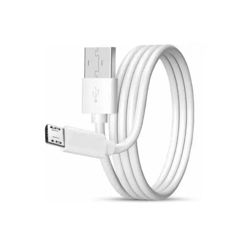 Micro USB Charging Cable - White