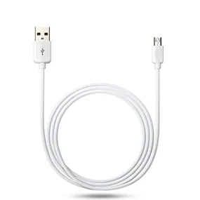 Micro USB Charging Cable - White