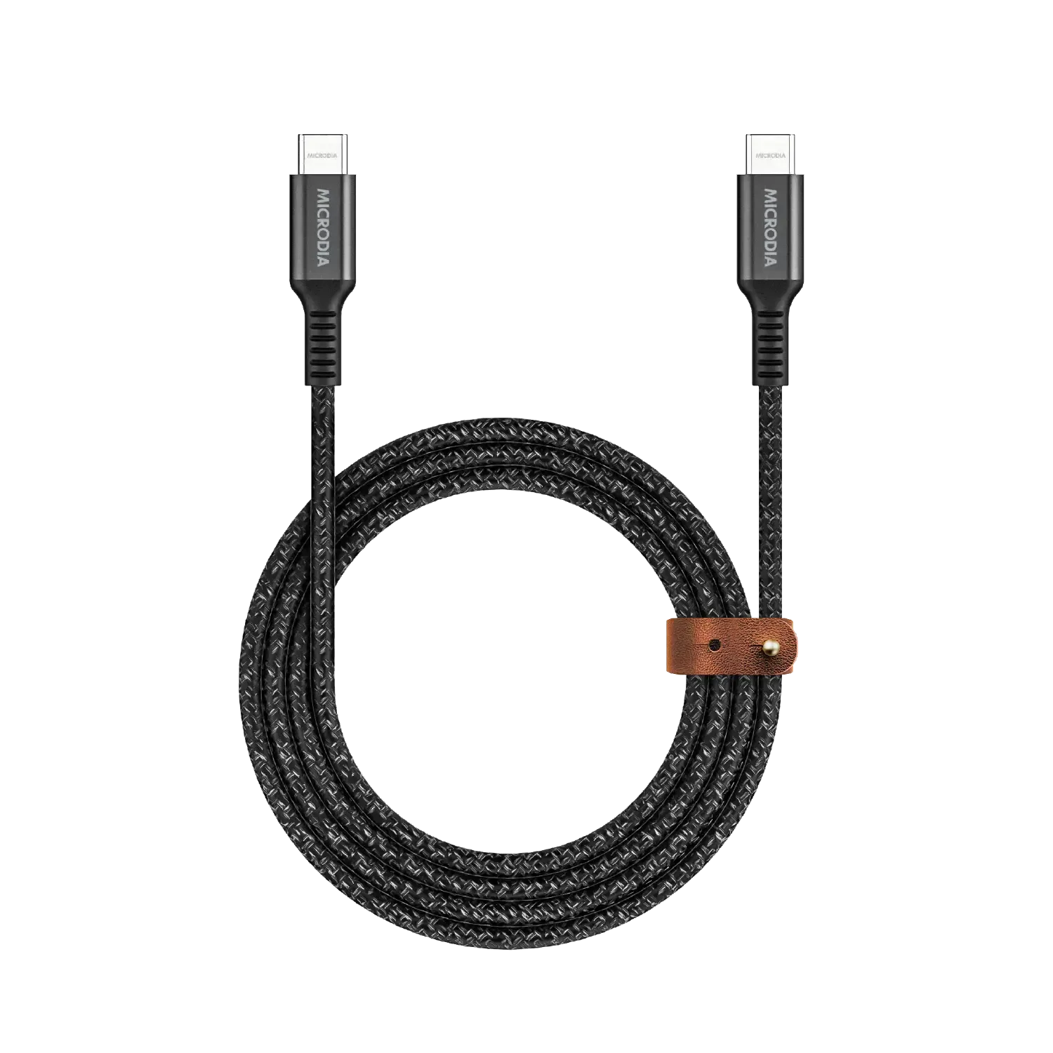 MICRODIA ExeCable™ Tweed PD100W USB-C to USB-C Charge & Sync Cable