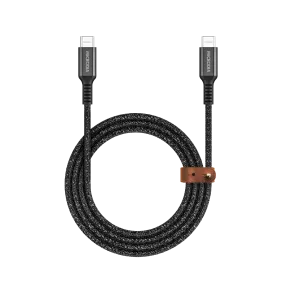 MICRODIA ExeCable™ Tweed PD100W USB-C to USB-C Charge & Sync Cable