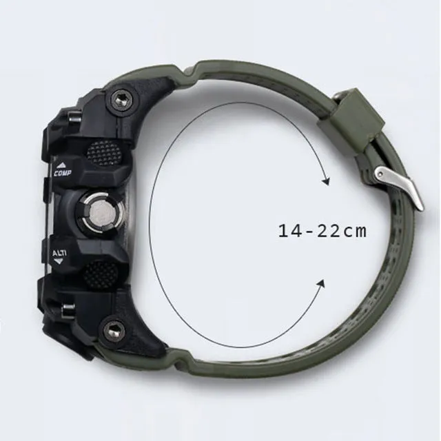 Military Watch 50m Waterproof LED