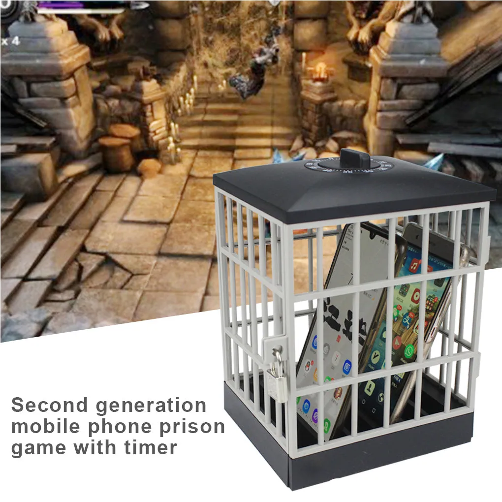 Mobile Phone Jail Cell Lock-up with Built-in Timer