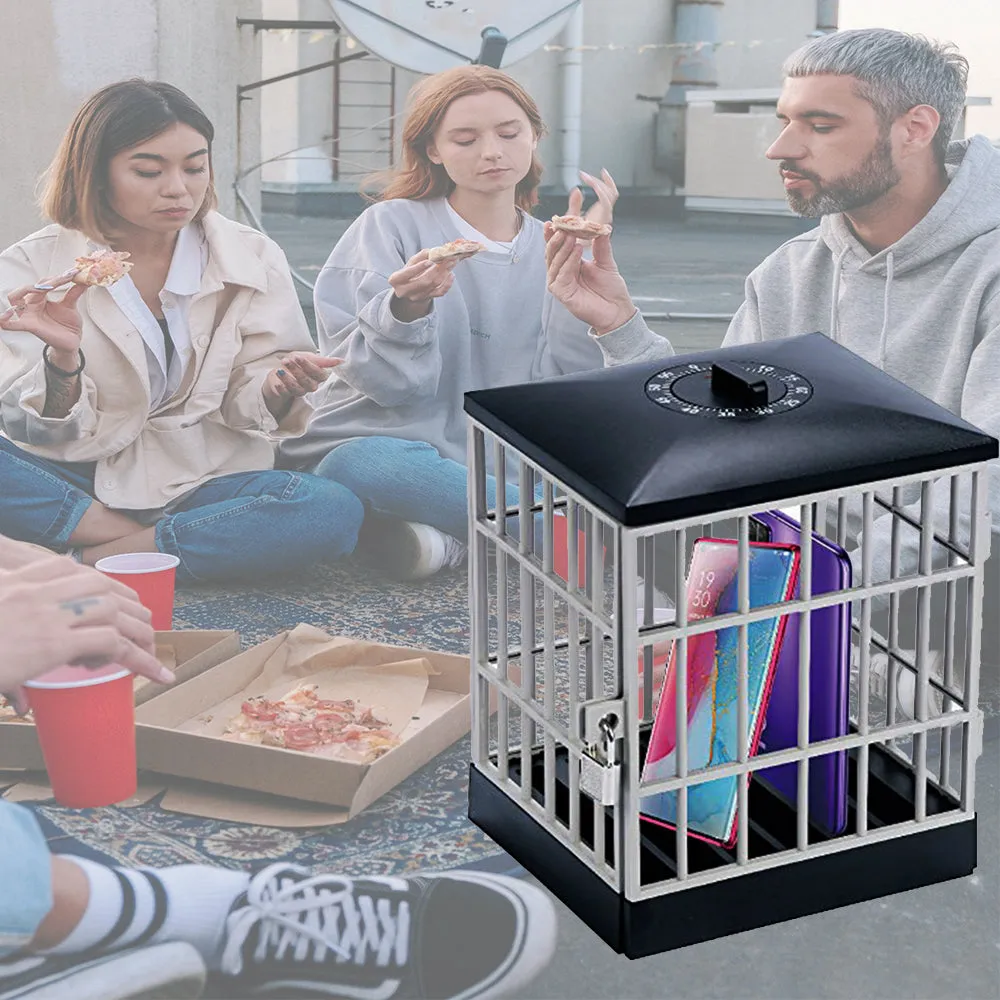 Mobile Phone Jail Cell Lock-up with Built-in Timer