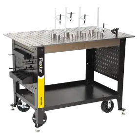 MOBILE WELDING TABLE / CART w/ Fixture & Accessory Kit