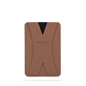 MOCOLL MagSafe Wallet / KickStand - Cigar Brown