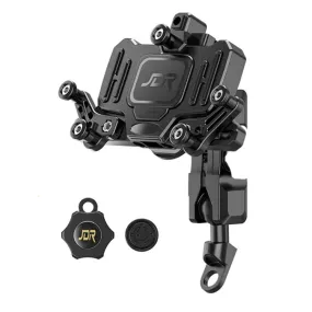 Motorcycle Bracket Crab Navigation Phone Bracket,Style： Y-type Anti-theft Buckle