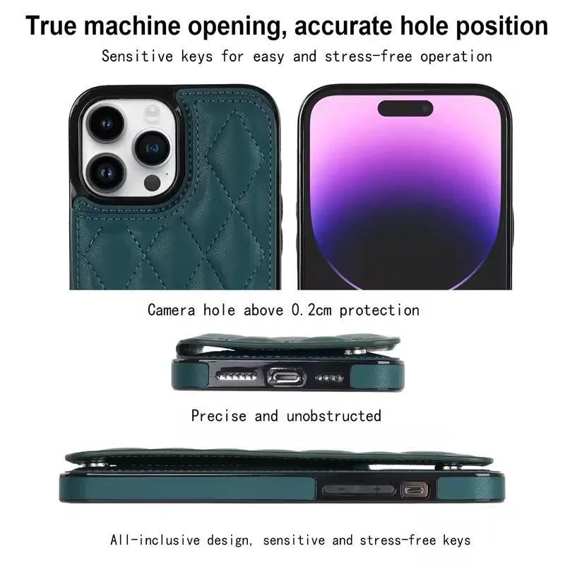 Multifunctional Wallet Mobile Phone Case for Apple  iPhone 11- Green