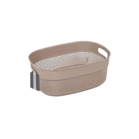 Multipurpose Plastic Stereo Basket with Carry Handle 11.5L 38x28x15cm