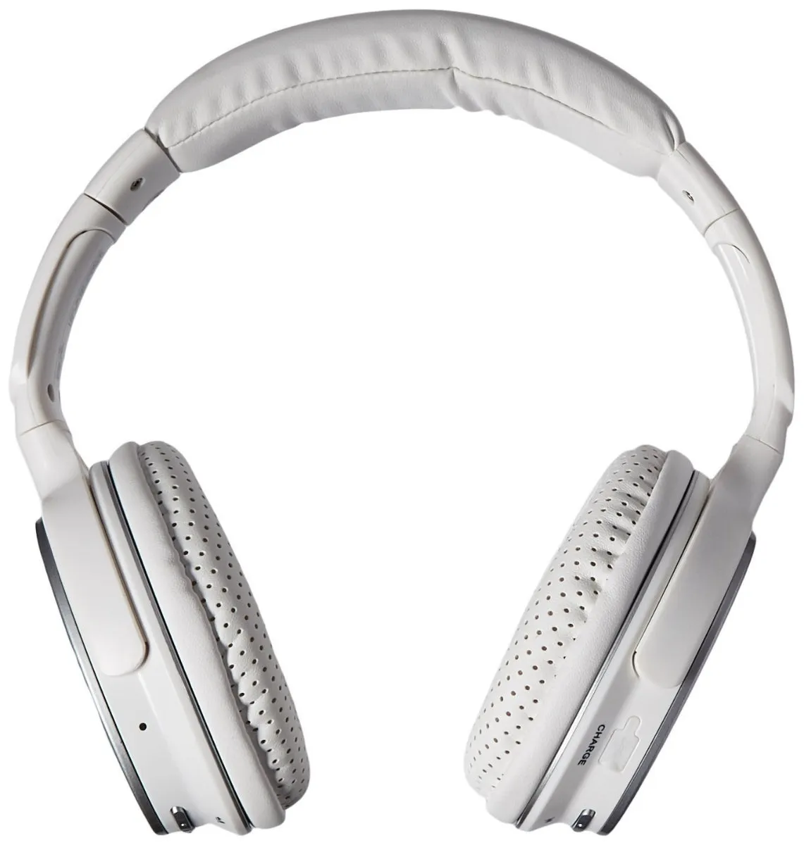 Nakamichi Wireless Bluetooth Headphones Over Ear Headband - White