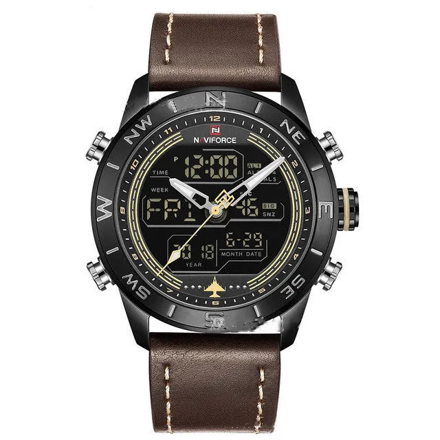 NAVIFORCE  Fashion Gold Men Sport Watches