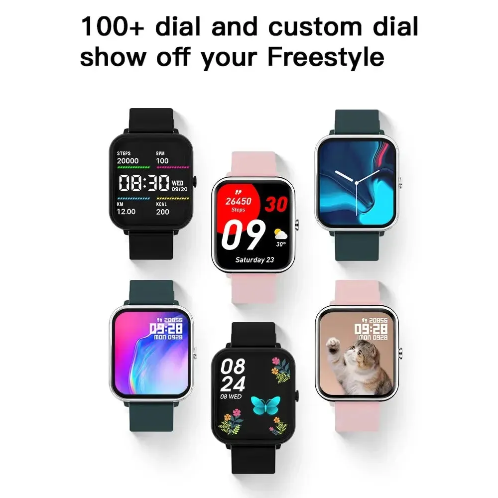 New i30E Smartwatch Men 1.9” Screen 100 Sport Modes Bluetooth Call IP67 Waterproof Sleep Monitor Smartwatch Women Clock