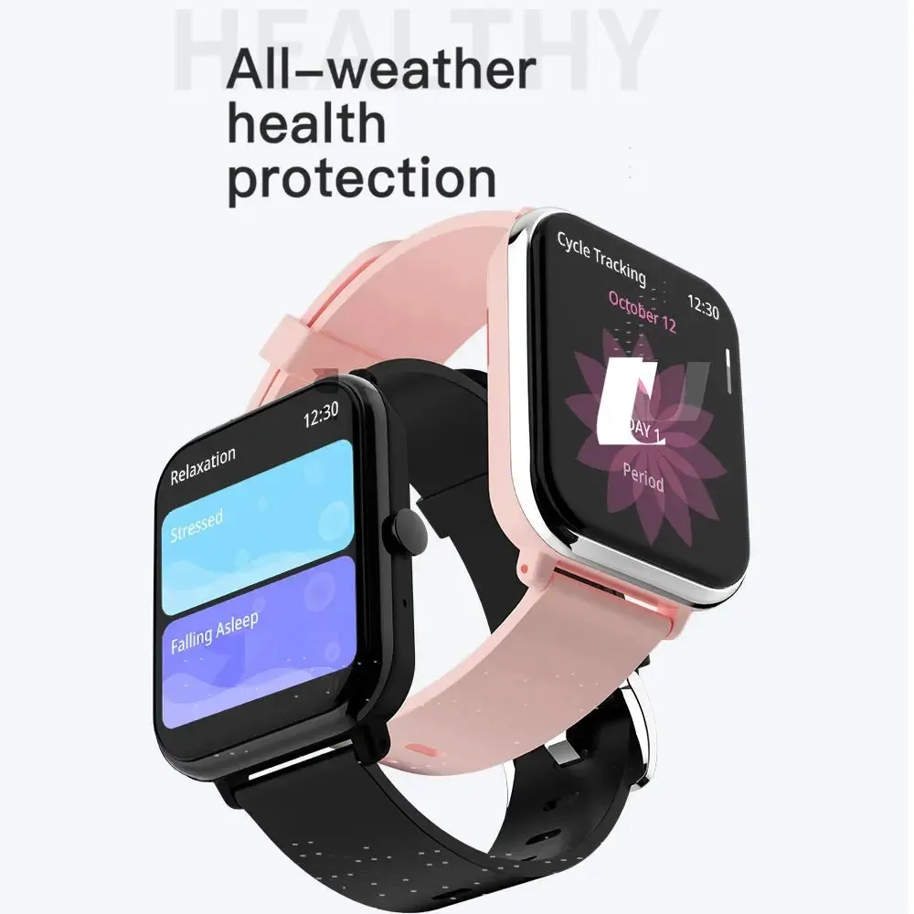 New i30E Smartwatch Men 1.9” Screen 100 Sport Modes Bluetooth Call IP67 Waterproof Sleep Monitor Smartwatch Women Clock