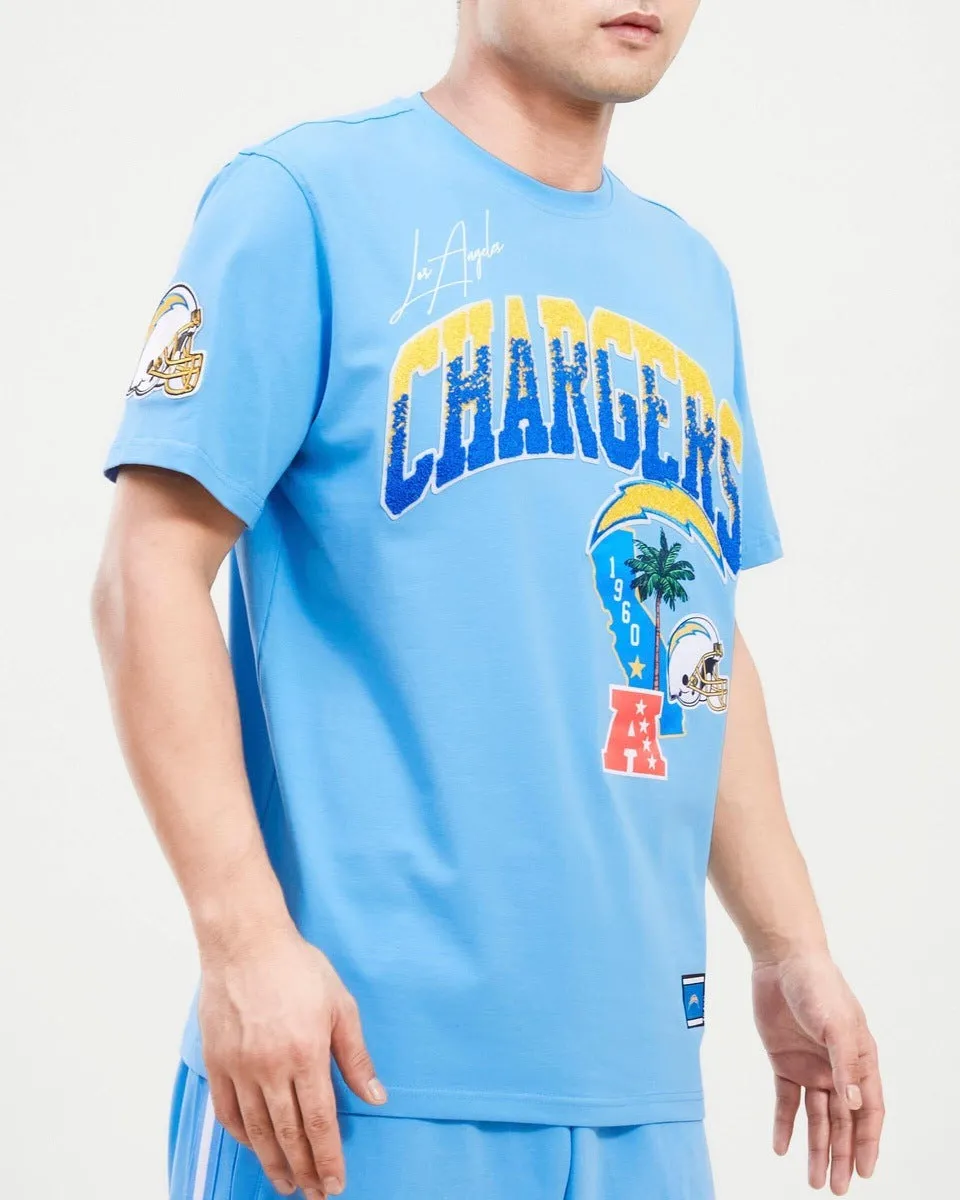 NFL LOS ANGELES CHARGERS HOMETOWN MEN'S TEE (UNIVERSITY BLUE)