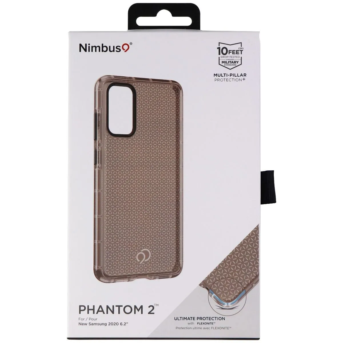 Nimbus9 Phantom 2 Series Case for Samsung Galaxy S20 - Carbon Black