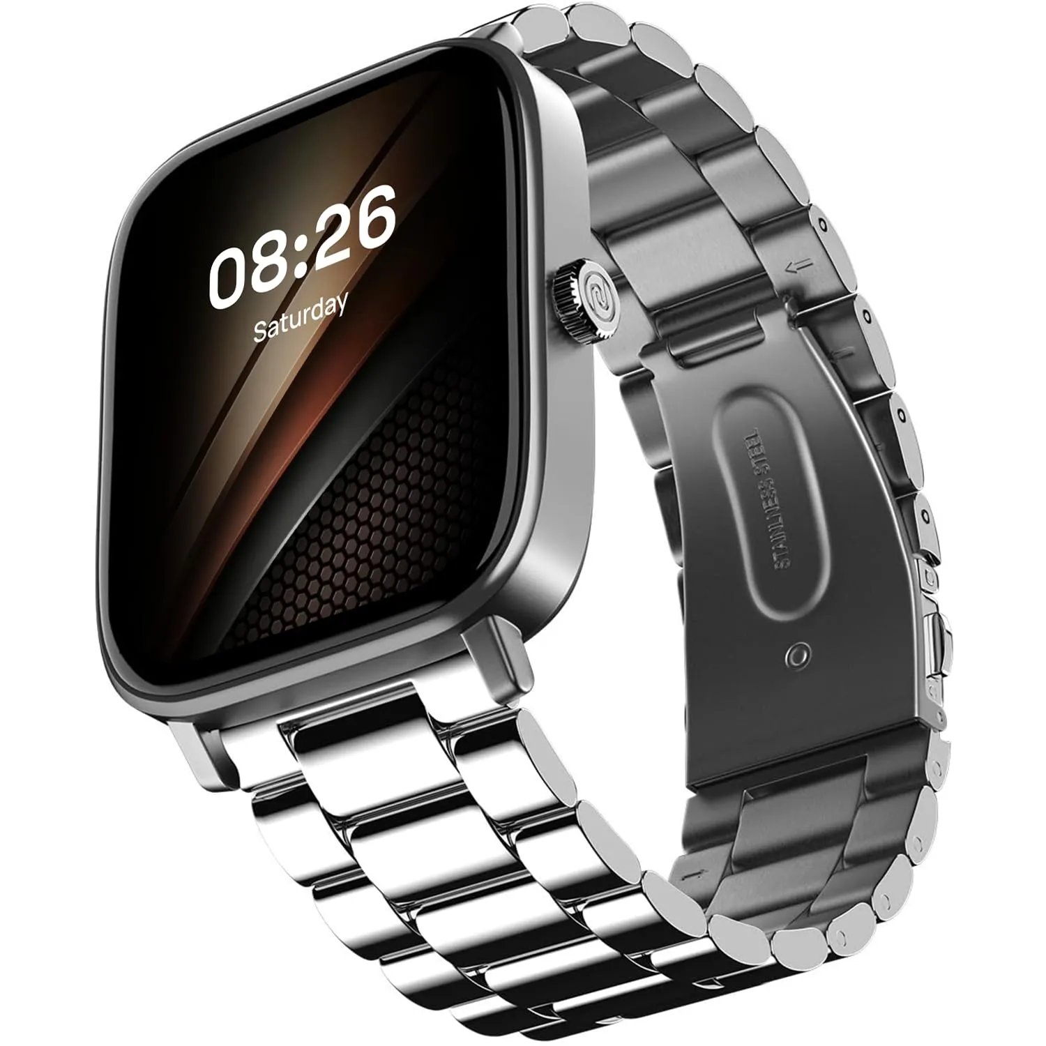 Noise Pulse 2 Pro [New Launch] 1.8" Vibrant Display, Bluetooth Calling Smart Watch for Men & Women, 7 Days Battery Life, Metallic Finish, Built-in Games, Voice Assistance, Health Suite (Elite Silver)