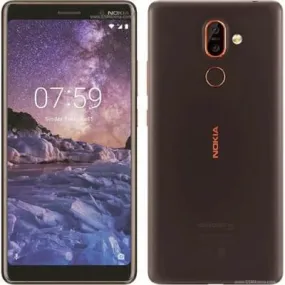 Nokia 7 Plus TA-1046 DS 4 GB RAM 64 GB ROM 12 MP   13 MP Rear 16 MP Front 6 Inches - Black - Dual SIM