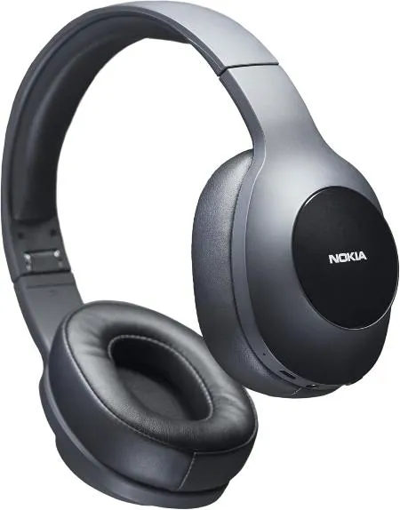 Nokia Essential Wireless Headphones On-Ear Headphones with Foldable, Black