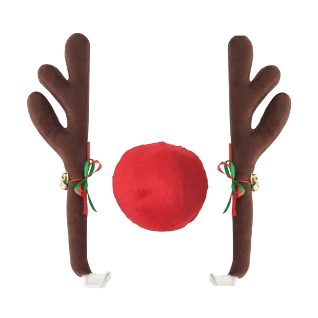 Novelty Reindeer Car Decorating Kit – Festive Holiday Fun