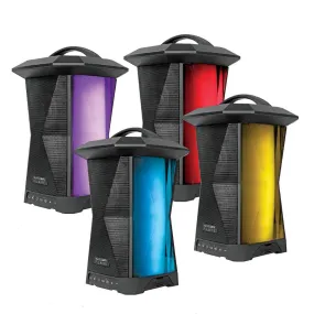 NUVELON Flare ® Bluetooth LED Lantern Speaker | Outdoor/Indoor 15W Stereo Speakers | 4 Pack