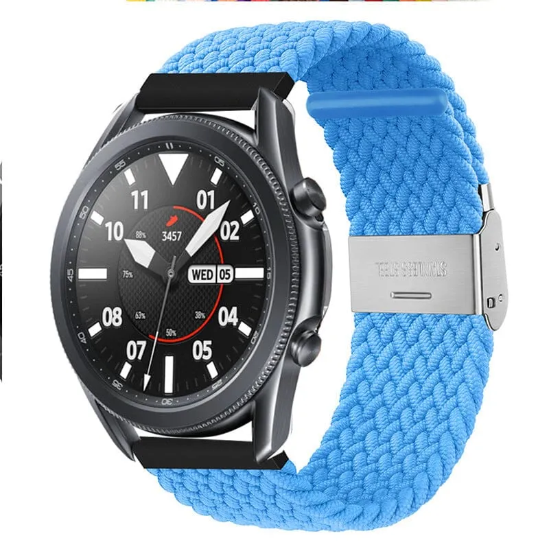 Nylon Braided Loop Watch Straps Compatible with the Garmin Vivomove HR & HR Sports