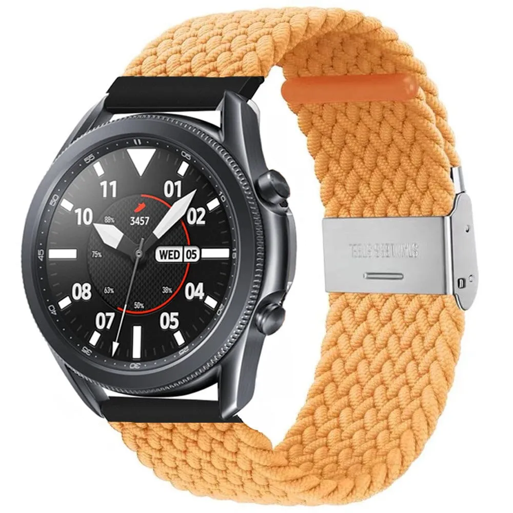 Nylon Braided Loop Watch Straps Compatible with the Garmin Vivomove HR & HR Sports