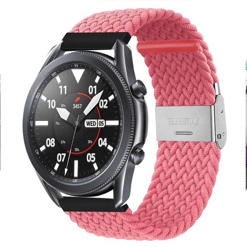 Nylon Braided Loop Watch Straps Compatible with the Garmin Vivomove HR & HR Sports