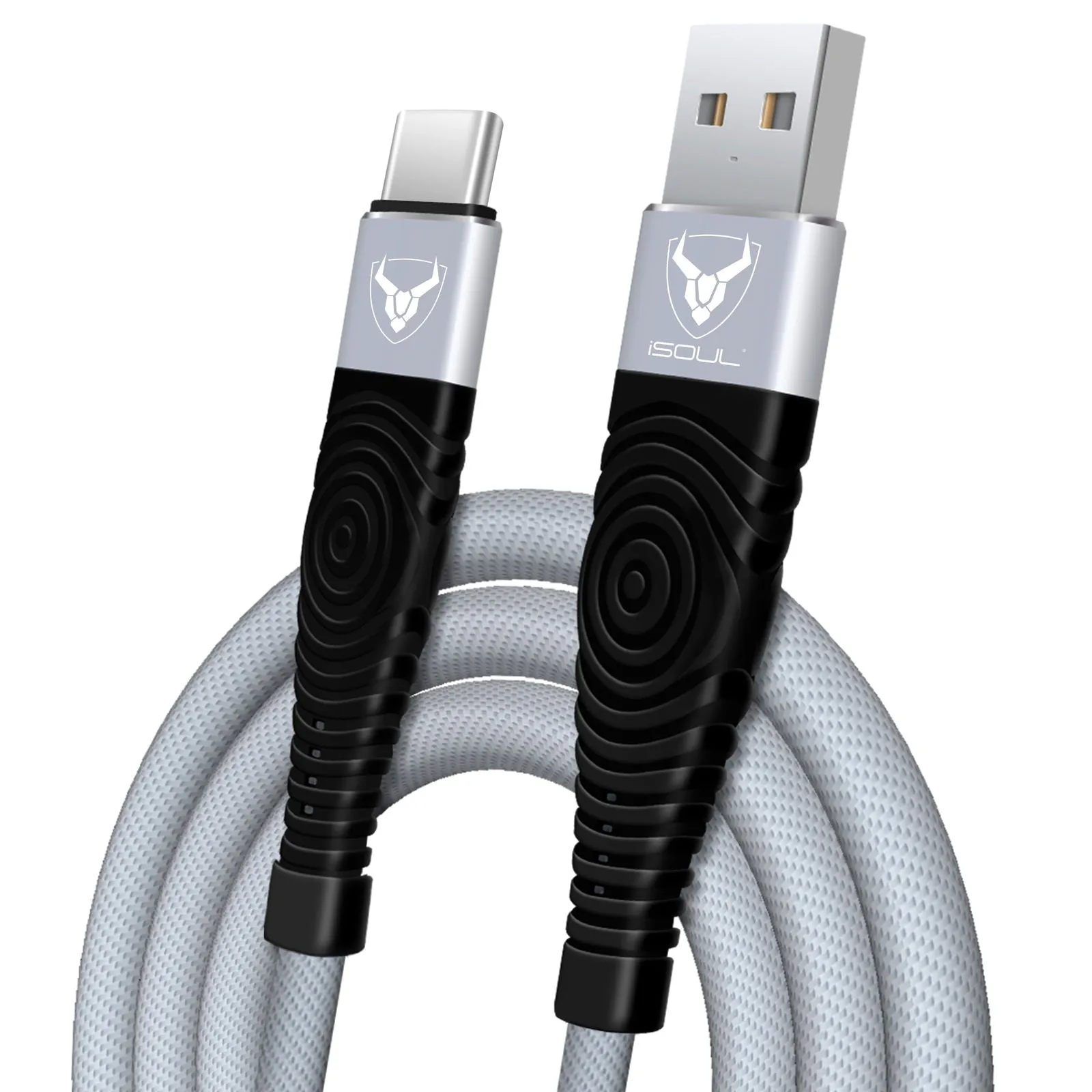 Nylon Braided USB Type C Cable for Fast Charging and Data Transfer