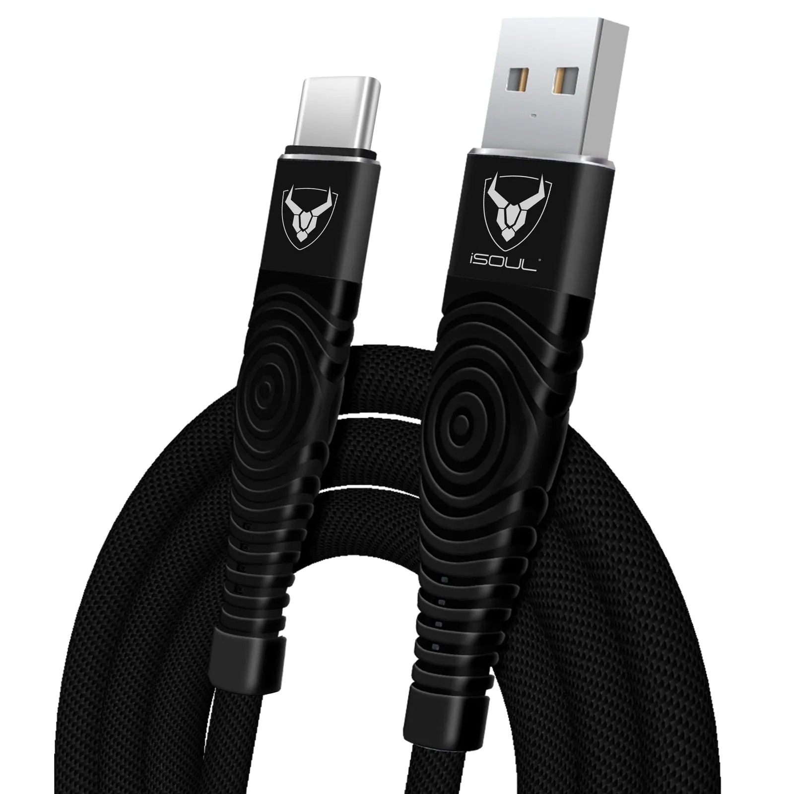 Nylon Braided USB Type C Cable for Fast Charging and Data Transfer