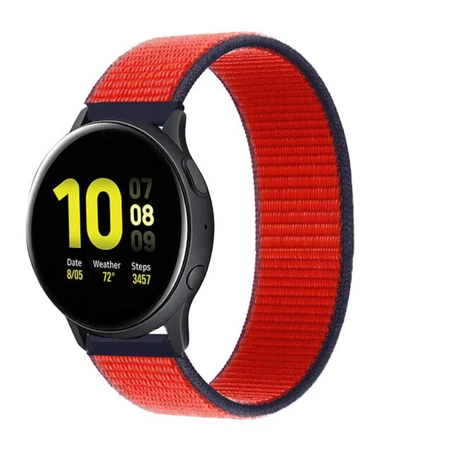 Nylon Sports Loop Watch Straps Compatible with the Fossil Gen 6