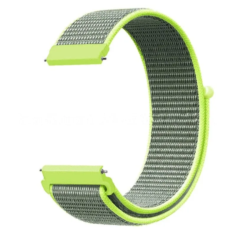 Nylon Sports Loop Watch Straps Compatible with the Garmin Venu 2 Plus