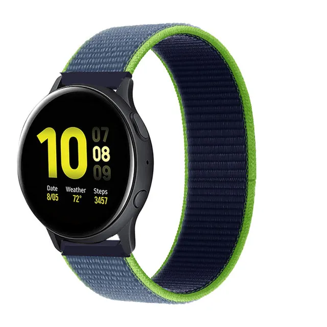 Nylon Sports Loop Watch Straps Compatible with the Huawei Watch GT2 46mm