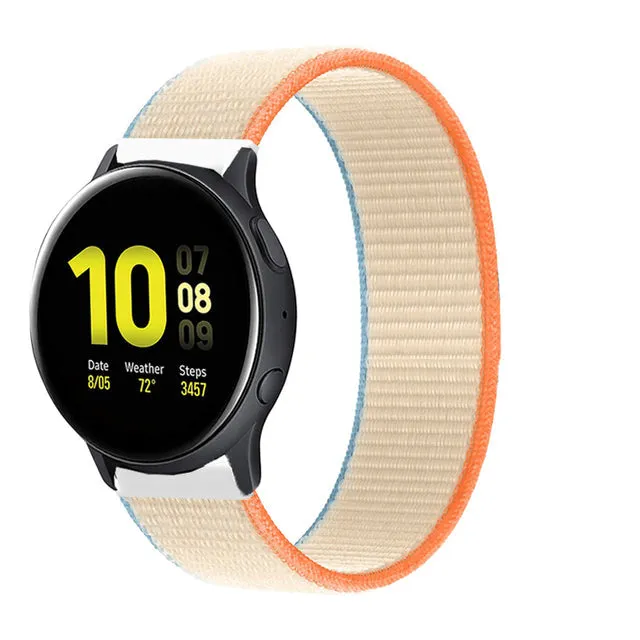 Nylon Sports Loop Watch Straps Compatible with the Huawei Watch GT2 46mm