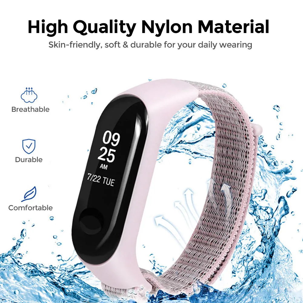 Nylon Straps | Xiaomi Mi Band 7 / 6 / 5 | Pack of 3