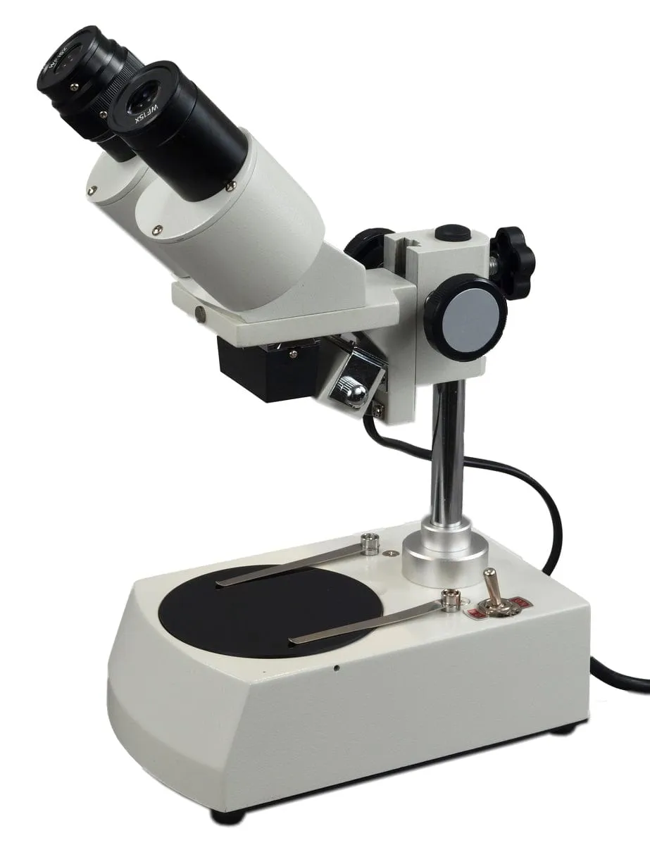 OMAX 30X Student Binocular Stereo Microscope with Top & Bottom Lights Sale