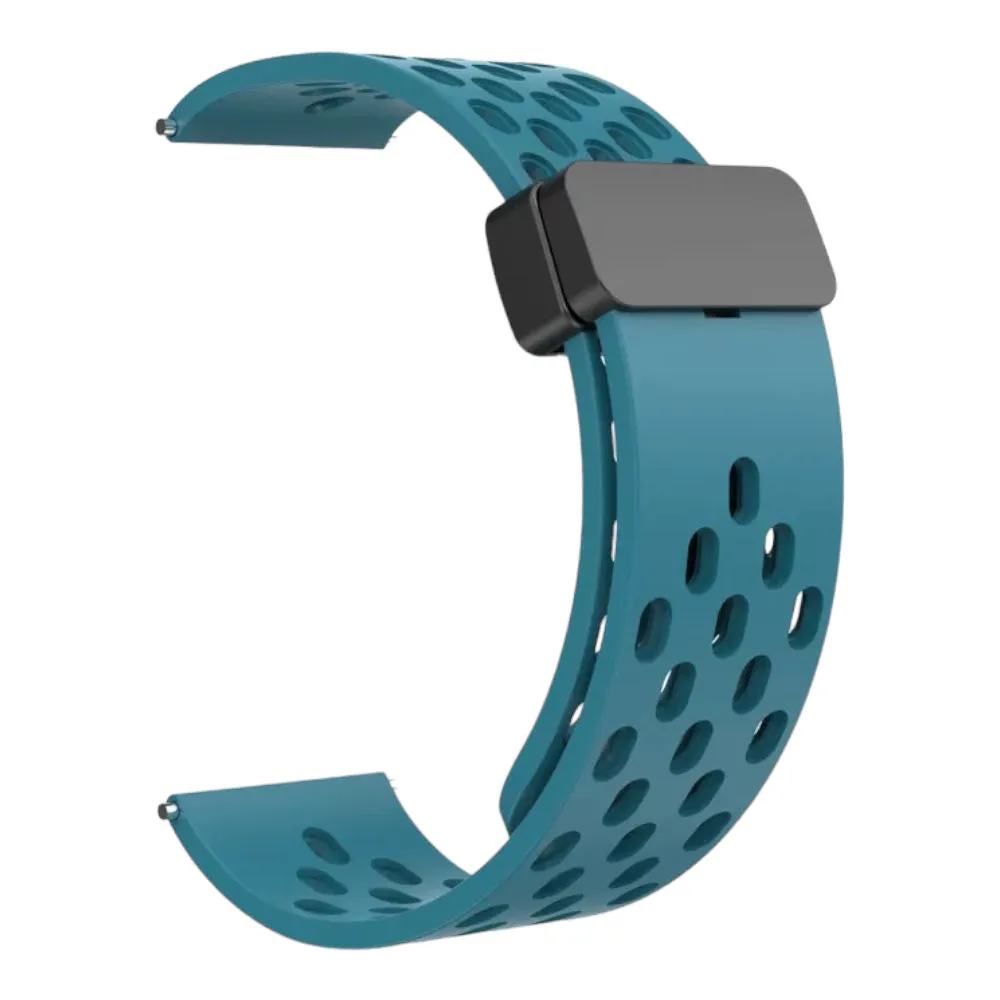 Oppo Watch 41mm compatible Silicone Magnetic Sports Watch Straps