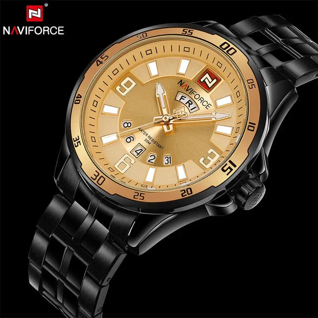 Original Men Steel and Sports Watches Man Military Waterproof watch