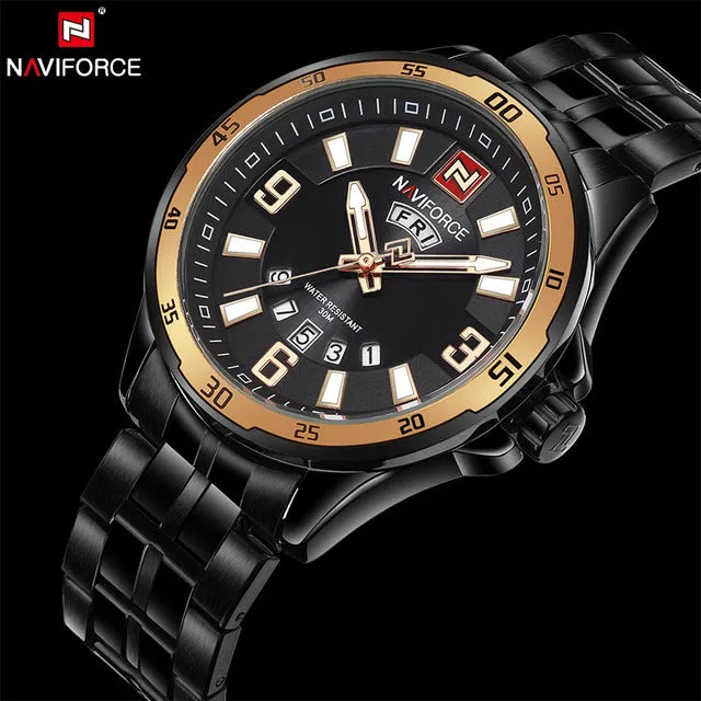 Original Men Steel and Sports Watches Man Military Waterproof watch