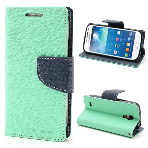 Original Mercury Double Color Leather Flip Case Cover For Samsung Galaxy S4 S5 S6 S8 A3 A5 A7 J1 J3 J5 J7 2016 2017 Prime Cases