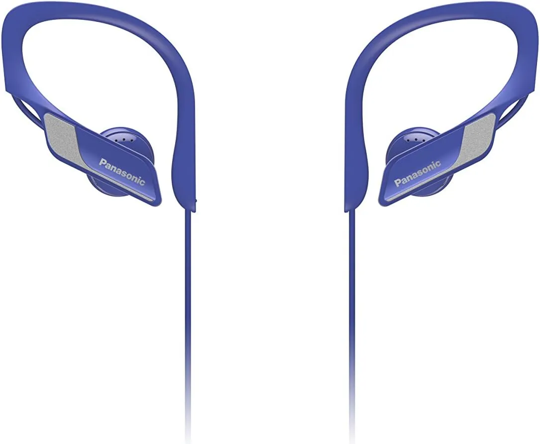 Panasonic RP-BTS10-A Sports Wireless Headphones, Blue