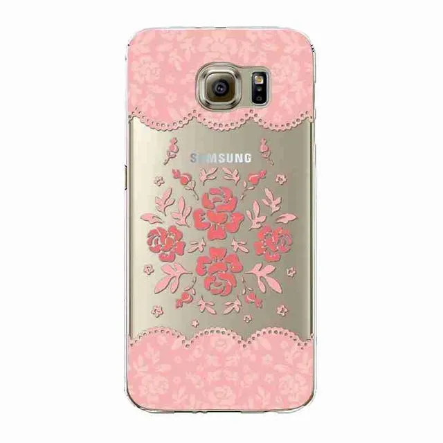 Phone Case For Samsung Galaxy S5/6 S6Edge Beautiful Dandelion Balloons Peacock Fruit Soft TPU Back Cover Skin Shell Capa Celular