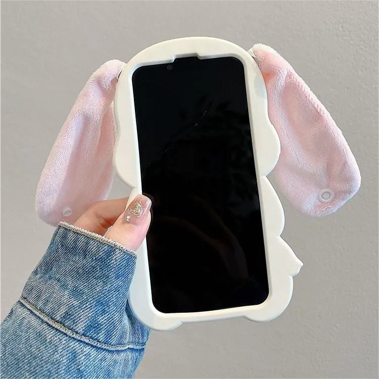 Pink Rabbit iPhone Case