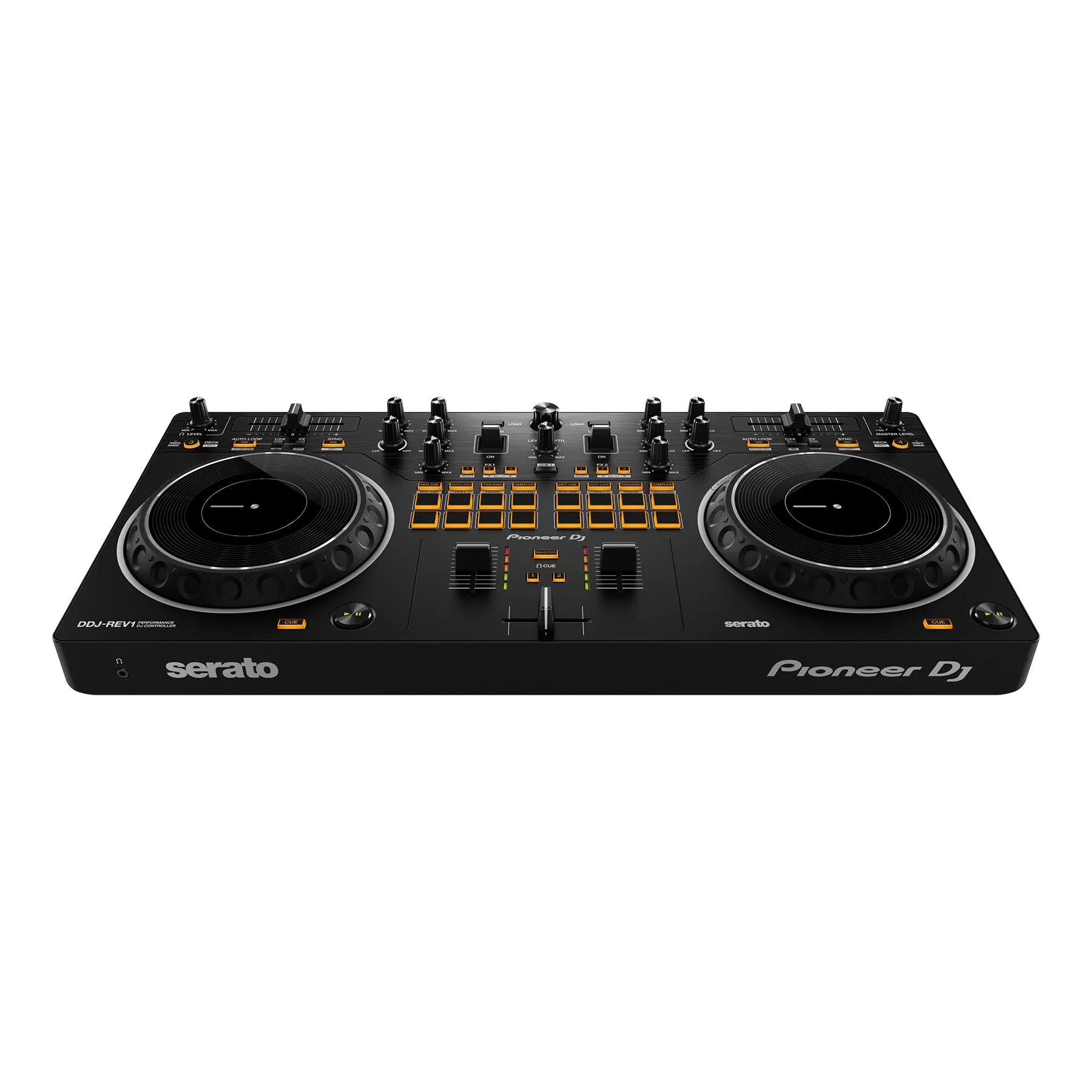 Pioneer DJ DDJ-REV1 Scratch-style 2-channel DJ Controller for Serato DJ Lite