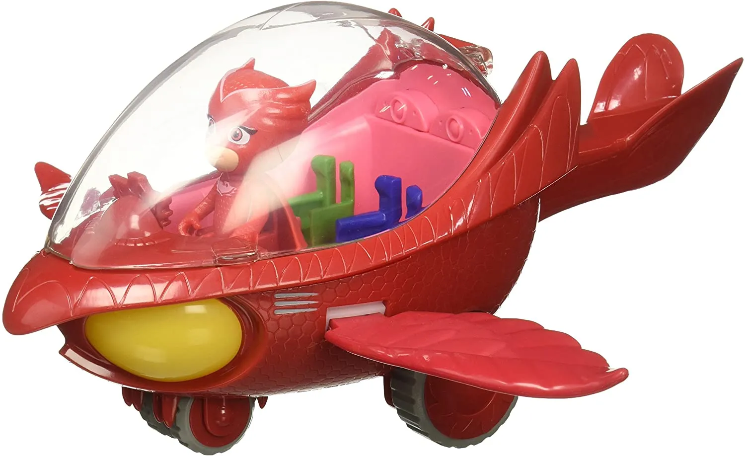 PJ Masks Die-Cast Cars: Cat-Car, Owl Glider Gekko-Mobile, Night Ninja Bus, and Romeo's Lab (1Pcs)