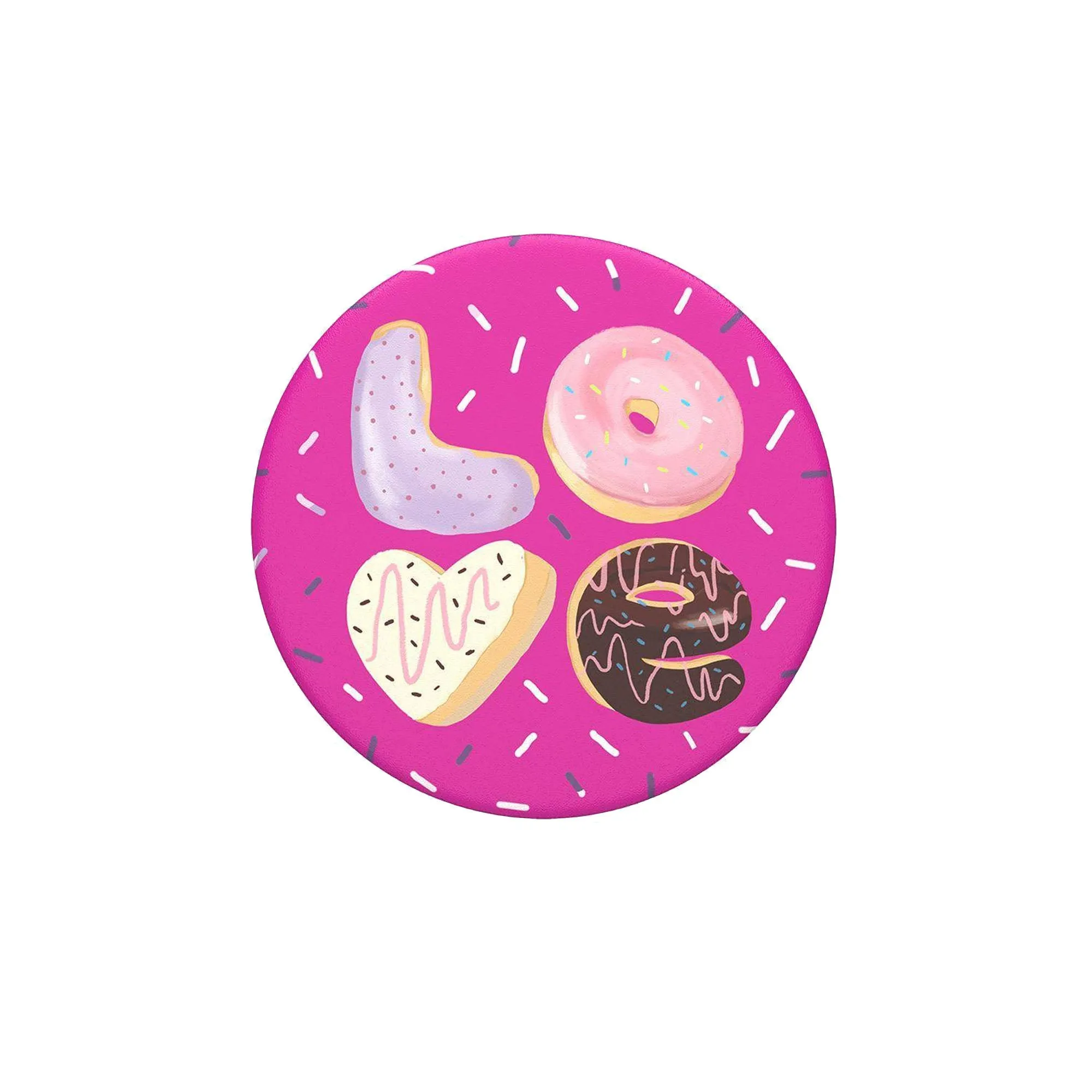 PopSockets Swappable PopGrip Graphic - Love Donut