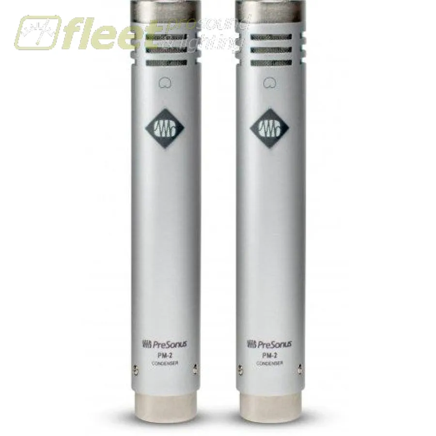 Presonus PM-2 Match Pair of Condenser Mics