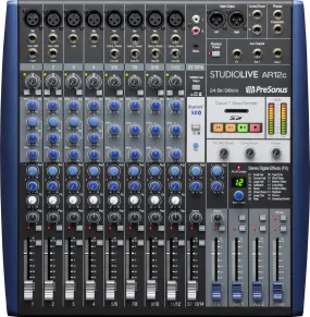 Presonus StudioLive AR12C Mixer / Analogue Mixing Console